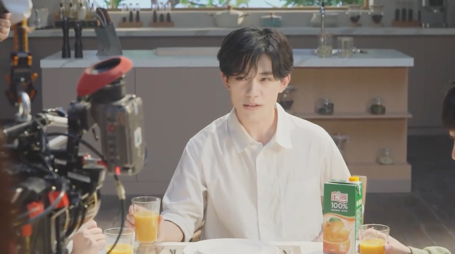 易烊千璽×匯源果汁廣告片拍攝花絮